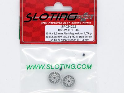 Sloting Plus Slotcar Felge 15,9 x 8,5 mm BBS 16 SP024222